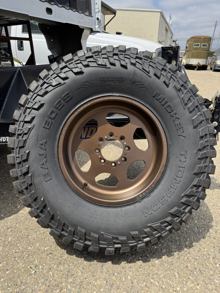 42 Mickey Thompson Baja Boss MT on 20x9 Fuel Forged