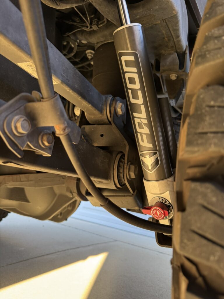 Ram 2500 rear Falcon and Logiq airbag